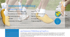 Desktop Screenshot of eemnesserpolderloop.nl