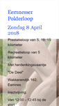Mobile Screenshot of eemnesserpolderloop.nl